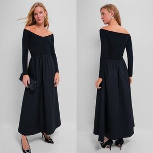 New Tuckernuck Clea Off Shoulder Knit Maxi Dress
